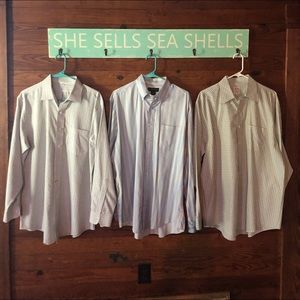Brook Brothers 3  LS Dress Shirts